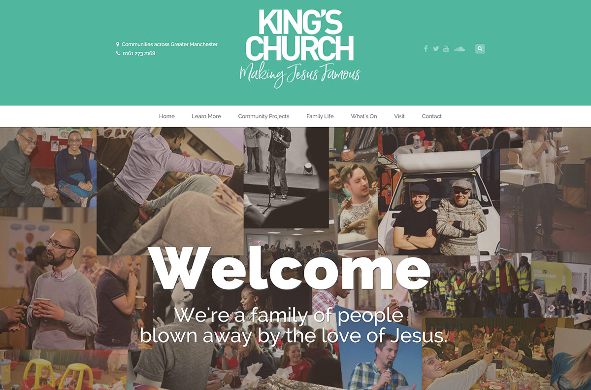 Kings Church Manchester website
